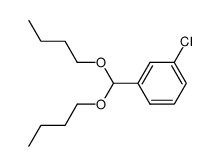 1-氯-3-(二丁氧基甲基)苯 结构式