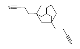 Tricyclo[3.3.1.13,7]decane-1,3-dipropanenitrile 结构式