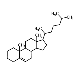 5-胆甾烯 结构式