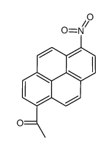 1-(6-硝基-1-芘基)乙酮 结构式