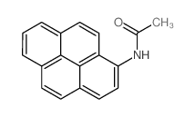 N-乙酰基-1-氨基芘 结构式