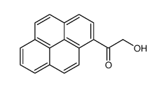 Ethanone, 2-hydroxy-1-(1-pyrenyl)- 结构式