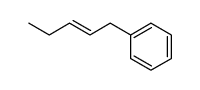 2-戊烯-1-基苯 结构式