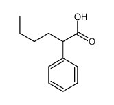 α-丁基苯乙酸 结构式