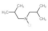 1-Propanamine, N-chloro-2-methyl-N-(2-methylpropyl)- 结构式