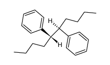 1,1'-(1,2-二丁基-1,2-亚乙基)二苯 (R*,S*)- 结构式