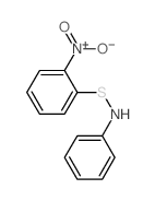 2-硝基-N-苯基苯亚磺酰胺 结构式