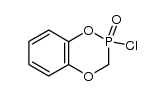 2-氯-2,3-二氢-1,4,2-苯并二氧磷杂环己英 2-氧化物 结构式
