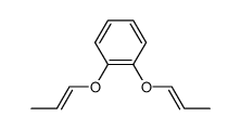 1,2-二(1-丙烯氧基)苯 结构式