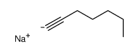1-庚炔基钠 结构式