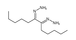 6,7-十二烷二酮 二腙 结构式
