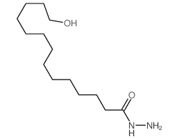 14-羟基十四烷酰肼 结构式