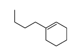 1-丁基环己烯 结构式