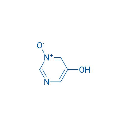 5-羟基嘧啶-1-氧化物 结构式