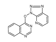 Quinazoline, 4-(3H-1,2,3-triazolo[4,5-b]pyridin-3-yloxy)- 结构式