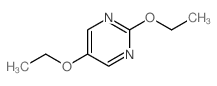 2,5-二乙氧基嘧啶 结构式