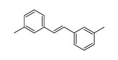 Benzene, 1,1'-(1,2-ethenediyl)bis[3-methyl- 结构式