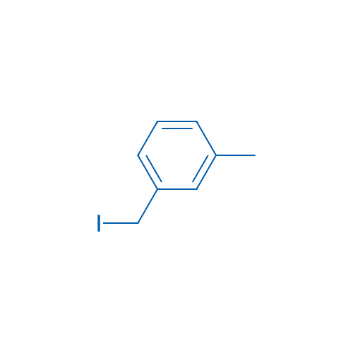 1-Iodomethyl-3-methyl-benzene 结构式