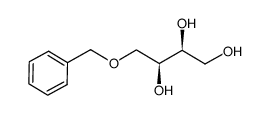 (2S,3S)-4-苄氧基-1,2,3-丁三醇 结构式