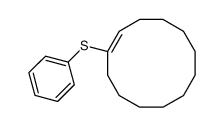 Cyclododecene, 1-(phenylthio)-, (Z)- (9CI) 结构式