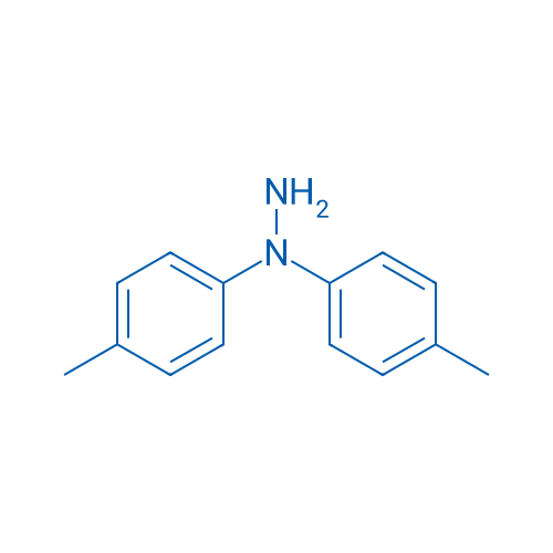 N,N-DI(PARA-TOLYL)HYDRAZINE 结构式