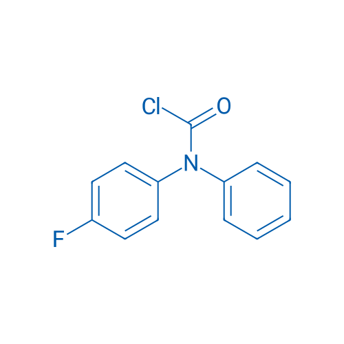 Carbamic chloride, (4-fluorophenyl)phenyl- 结构式