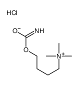 4-carbamoyloxybutyl(trimethyl)azanium chloride 结构式