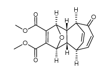 1,4-Epoxy-5,9-etheno-1H-benzocycloheptene-2,3-dicarboxylic acid, 4,4a,5,6,9,9a-hexahydro-6-oxo-, dimethyl ester, (1α,4α,4aβ,5α,9α,9aβ)- (9CI) 结构式