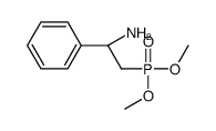 Phosphonic acid, P-[(2R)-2-amino-2-phenylethyl]-, dimethyl ester 结构式