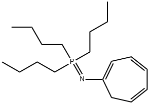 1,3,5-环庚三烯-1-胺,N-(三丁基磷亚基)- 结构式