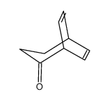 双环[3.2.2]壬-6,8-二烯-2-酮 结构式