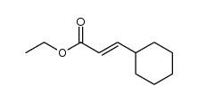 3-环己基丙烯酸乙酯 结构式
