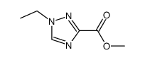 methyl 1-ethyl-1H-1,2,4-triazole-3-carboxylate 结构式