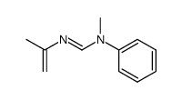Methanimidamide, N-methyl-N'-(1-methylethenyl)-N-phenyl-, (E)- 结构式