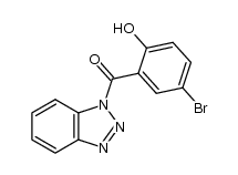 Methanone, 1H-benzotriazol-1-yl(5-bromo-2-hydroxyphenyl)- 结构式
