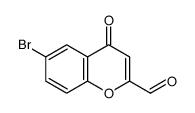 6-溴-4-氧代-4H-色烯-2-甲醛 结构式
