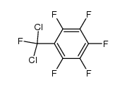 1-(二氯氟甲基)-2,3,4,5,6-五氟苯 结构式