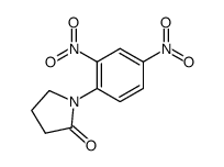1-(2,4-二硝基苯基)-2-吡咯烷酮 结构式