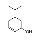 2-甲基-5-(1-甲基乙基)-2-环己烯-1-醇 结构式