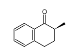 S-2-甲基-3,4-二氢-2H-1-萘酮 结构式