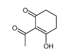 2-乙酰基-3-羟基环己-2-烯酮 结构式