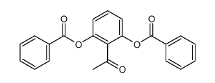 2-乙酰基-3-(苯甲酰氧基)苯基苯甲酸酯 结构式