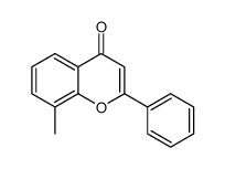 8-甲基黄酮 结构式