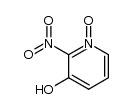 2-硝基-3-羟基吡啶-1-氧化物 结构式