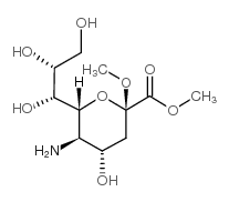 甲基β-神经氨酸甲酯 结构式