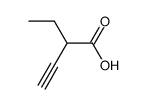 2-乙基-3-丁炔酸 结构式