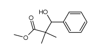 Benzenepropanoic acid, β-hydroxy-α,α-dimethyl-, methyl ester, (βS)- 结构式