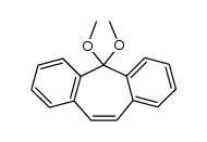5H-Dibenzo[a,d]cycloheptene, 5,5-dimethoxy- 结构式