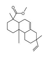 (1R)-7α-Ethenyl-1,2,3,4,4a,4bα,5,6,7,8,10,10aα-dodecahydro-1,4aβ,7-trimethyl-1α-phenanthrenecarboxylic acid methyl ester 结构式