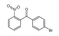 Methanone, (4-bromophenyl)(2-nitrophenyl)- 结构式